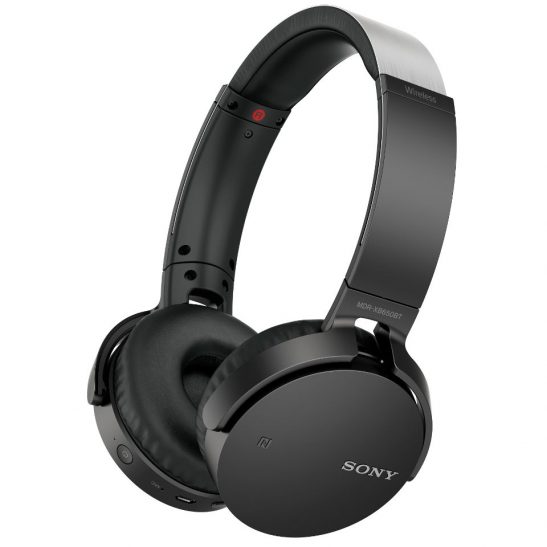 Sony - MDR-XB650BT Wireless On-Ear Headphones Black