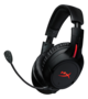 HyperX Cloud Flight langat. kuulokemikrofoni pelaajille, PC/PS4, musta