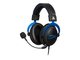 HyperX Cloud Headset PS4:lle, säätimet, irrot. mikrof., musta/sininenh